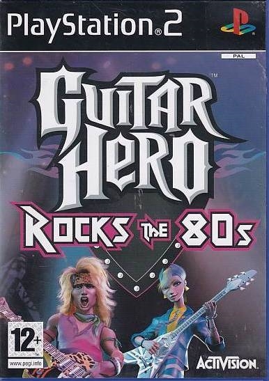 Guitar Hero Rocks the 80s - PS2 (Genbrug)